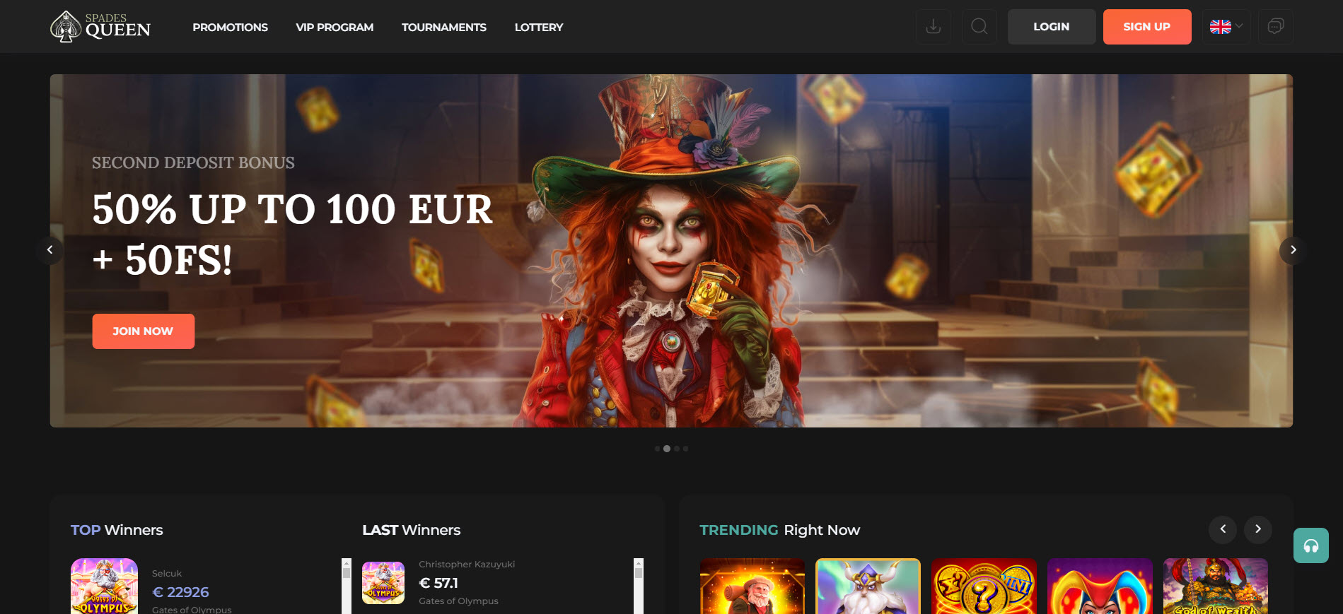 Spades Queen Casino