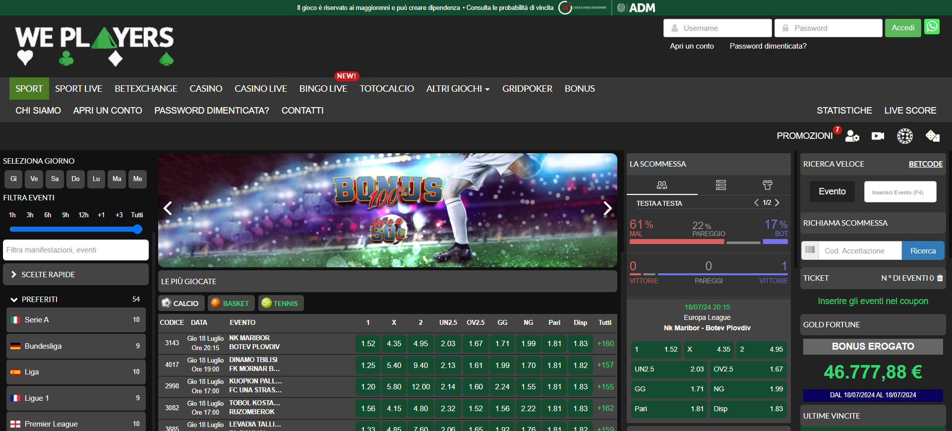 WePlayers Casino