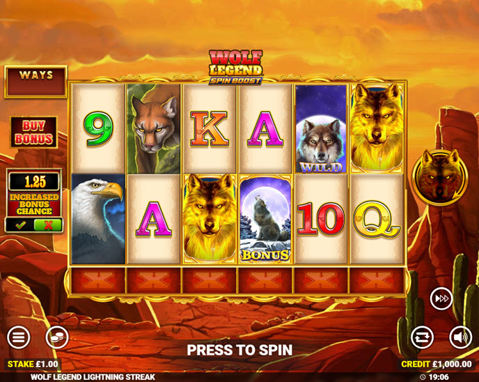 Wolf Legend Spin Boost