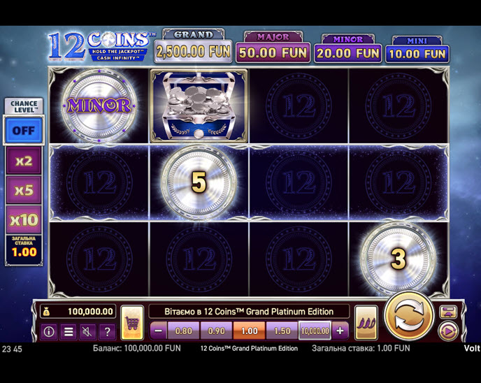 12 Coins Grand Platinum Edition