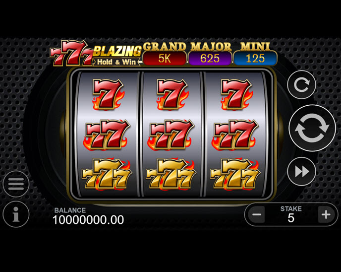 777 Blazing Hold and Win
