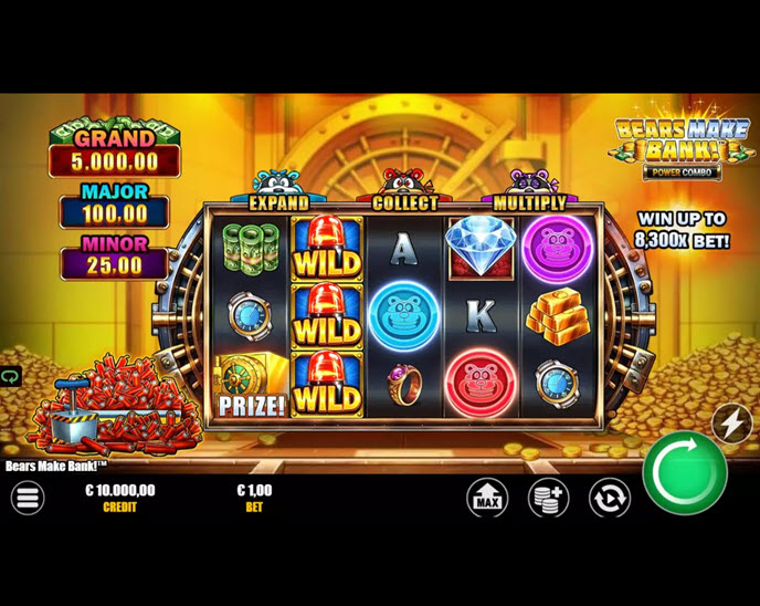 Bears Make Bank! Power Combo