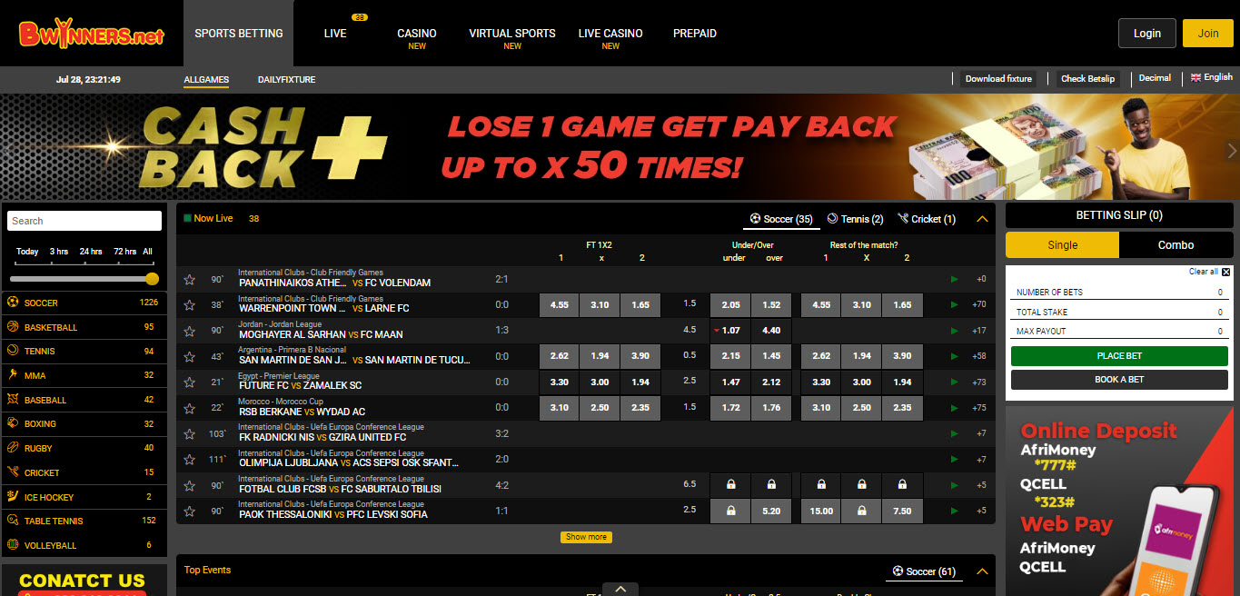 Bwinners Casino