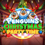 Penguins Christmas Party Time