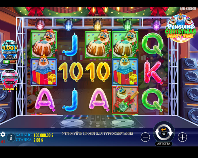 Penguins Christmas Party Time