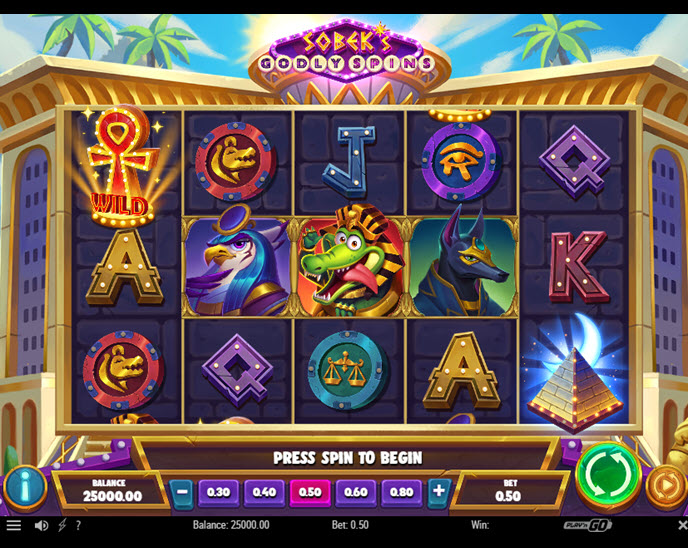Sobek’s Godly Spins