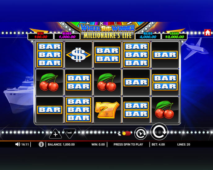 Wheel Big Winner Millionaire's Life