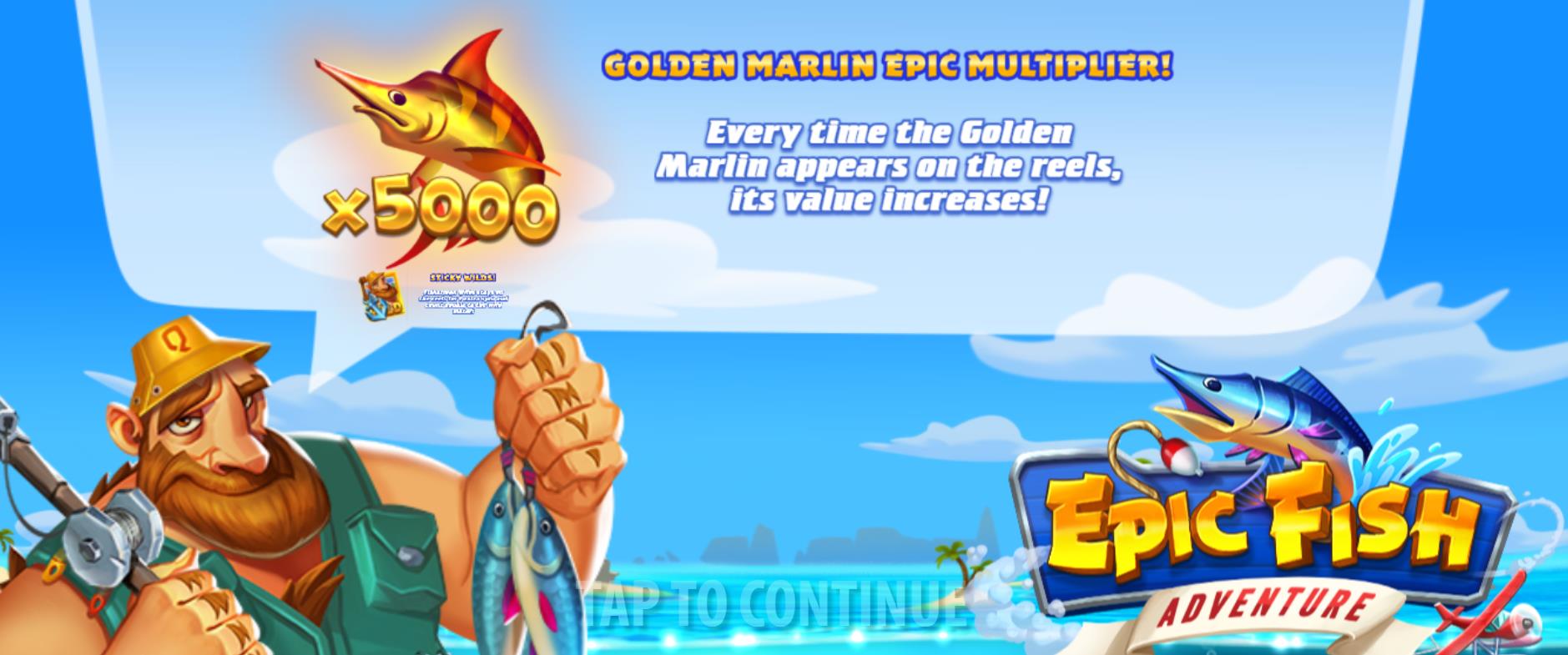 Новы слот Epic Fish Adventure