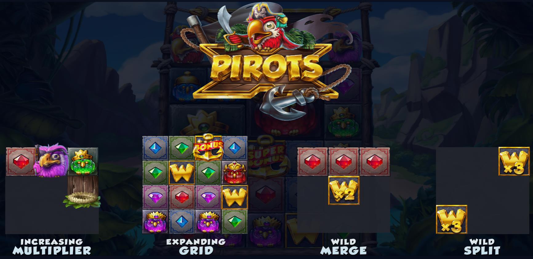 Новы слот Pirots X