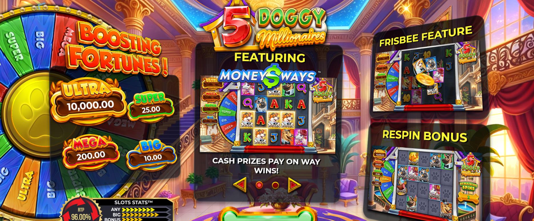 бонусы навінкі 5 Doggy Millionaires
