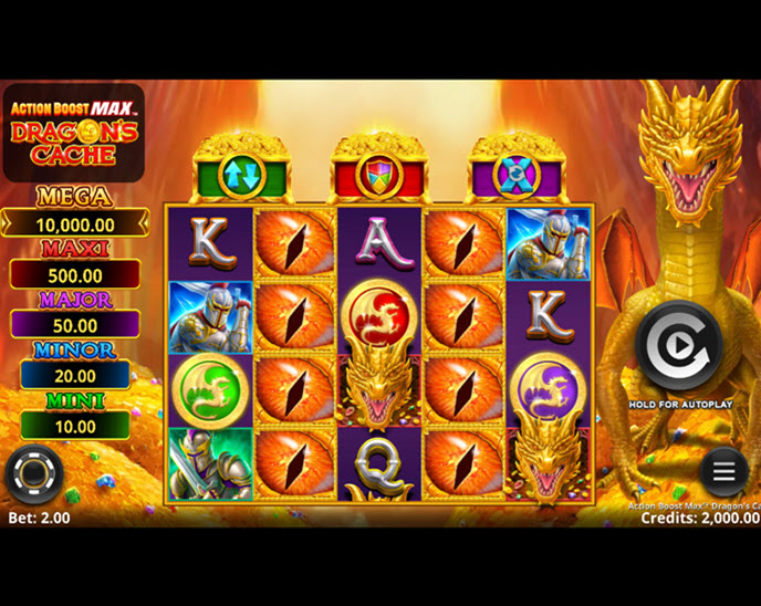 Action Boost Max Dragon's Cache
