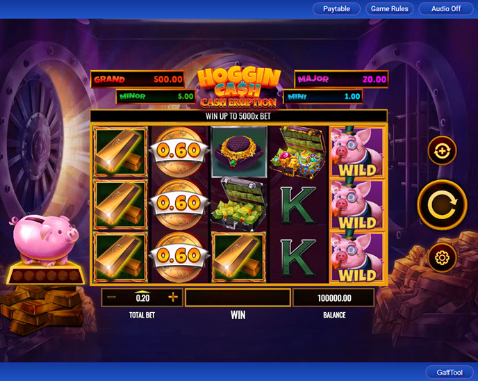 Cash Eruption Hoggin Cash