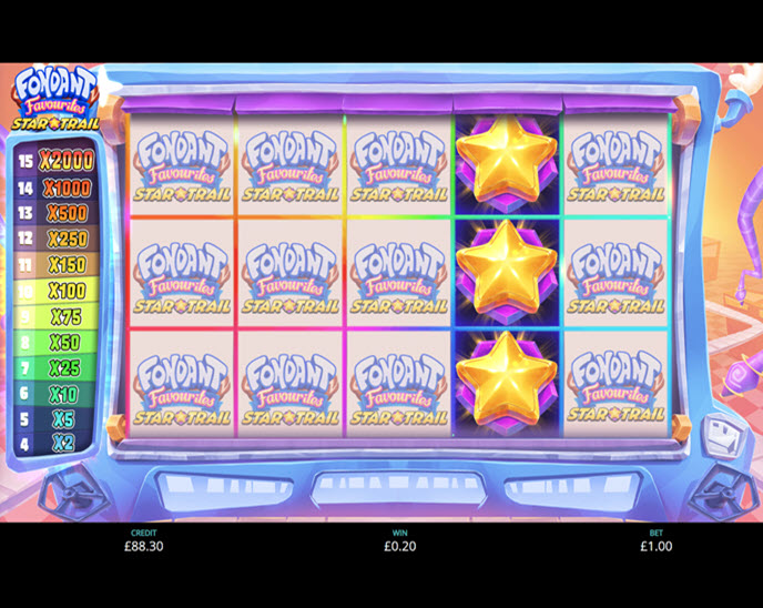 Fondant Favourites Star Trail