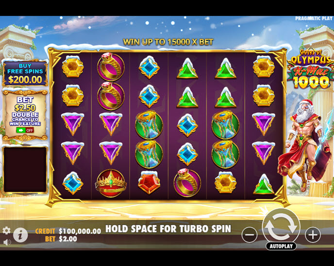 Gates of Olympus Xmas 1000