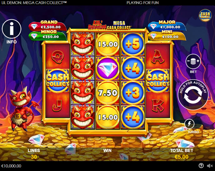 Lil' Demon Mega Cash Collect