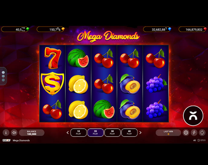 Mega Diamonds (Popok Gaming)