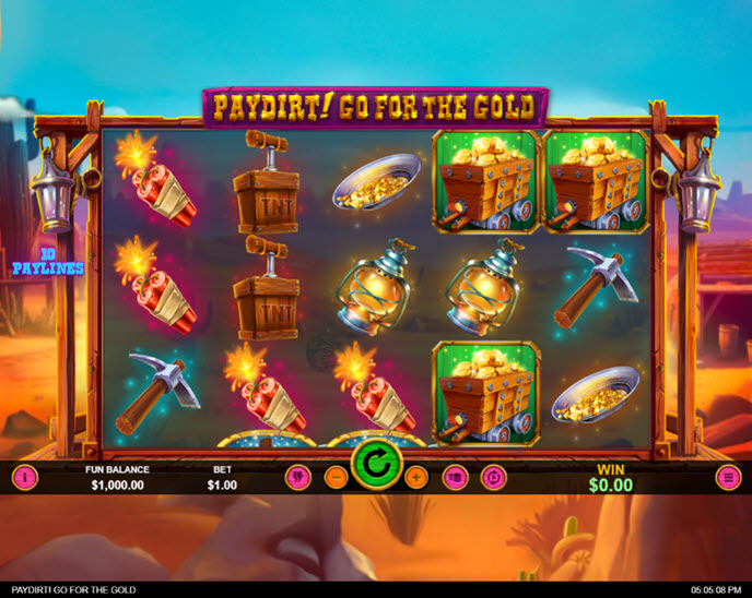 Paydirt! Go for the Gold