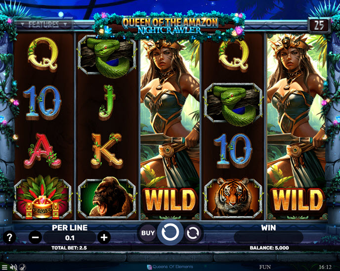 Queen of the Amazon - Nightcrawler