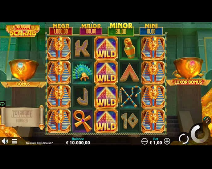 Treasure Tiles Scarab