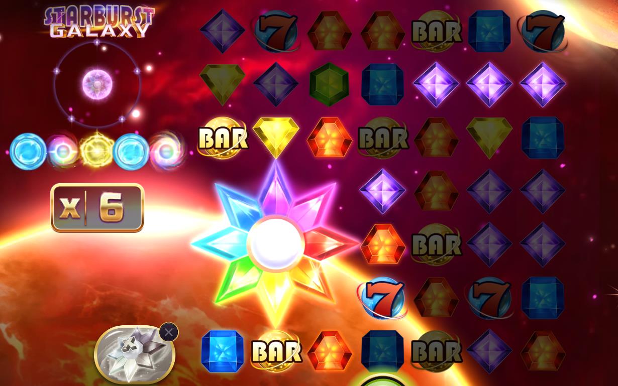 Новы слот NetEnt Starburst Galaxy