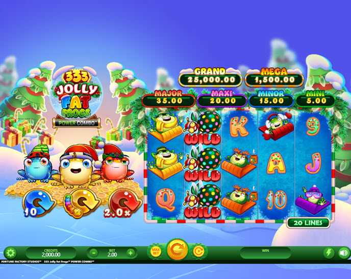 333 Jolly Fat Frogs Power Combo