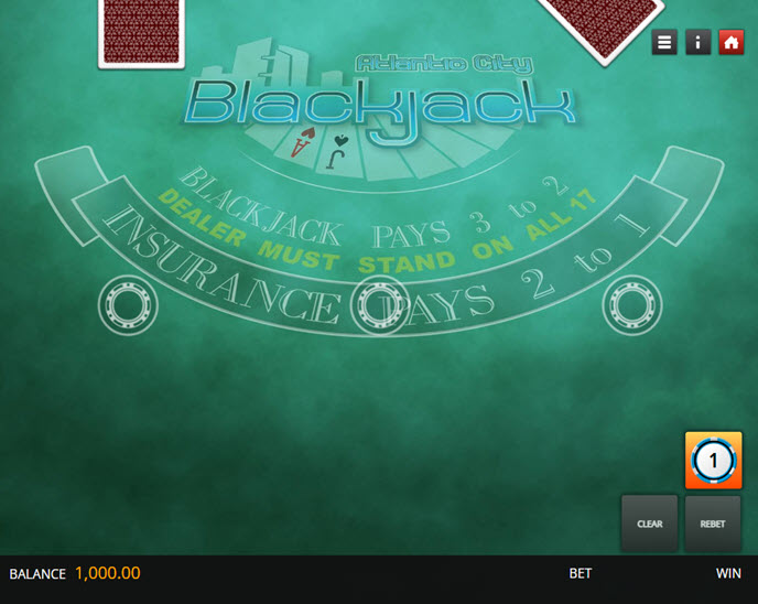 Atlantic City Blackjack (Genii)