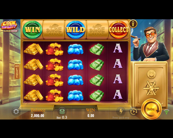 Coin infinity Surge Reel