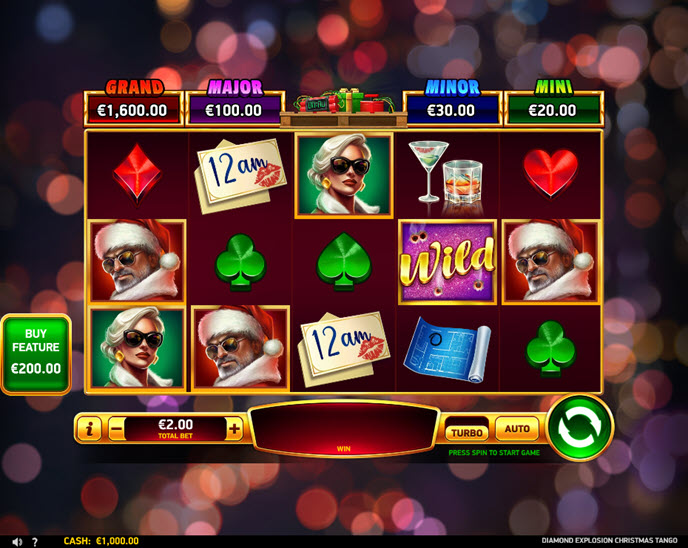 Diamond Explosion Christmas Tango