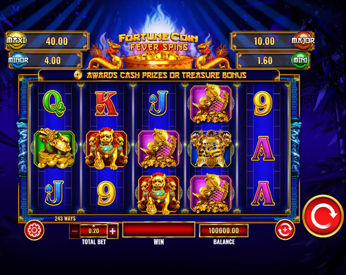 Fortune Coin Fever Spins