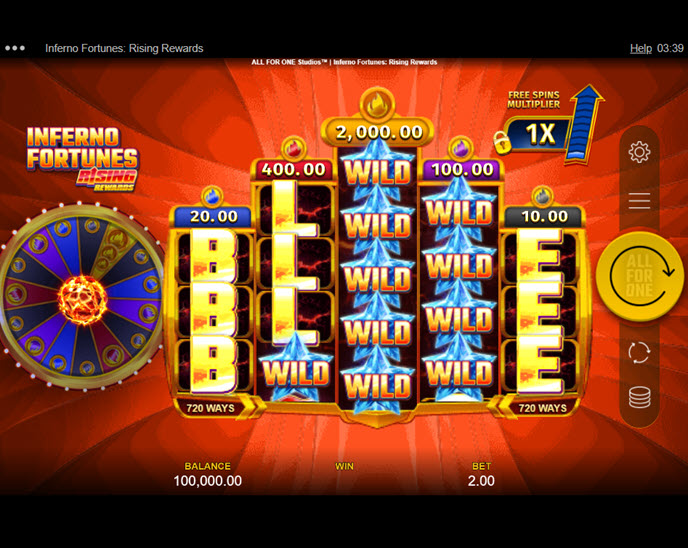 Inferno Fortunes: Rising Rewards