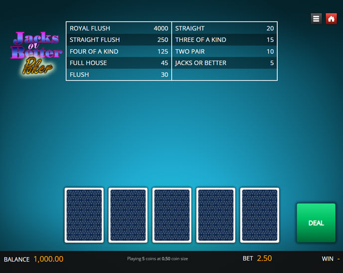 Jacks or Better (Genii)