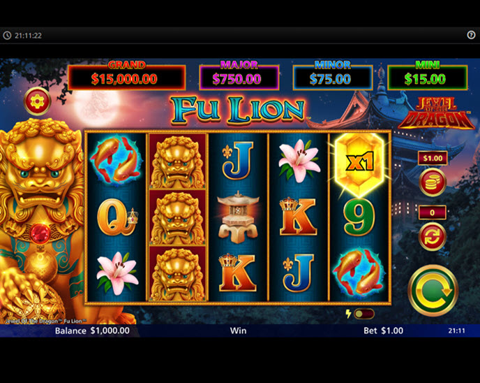 Jewel of the Dragon Fu Lion