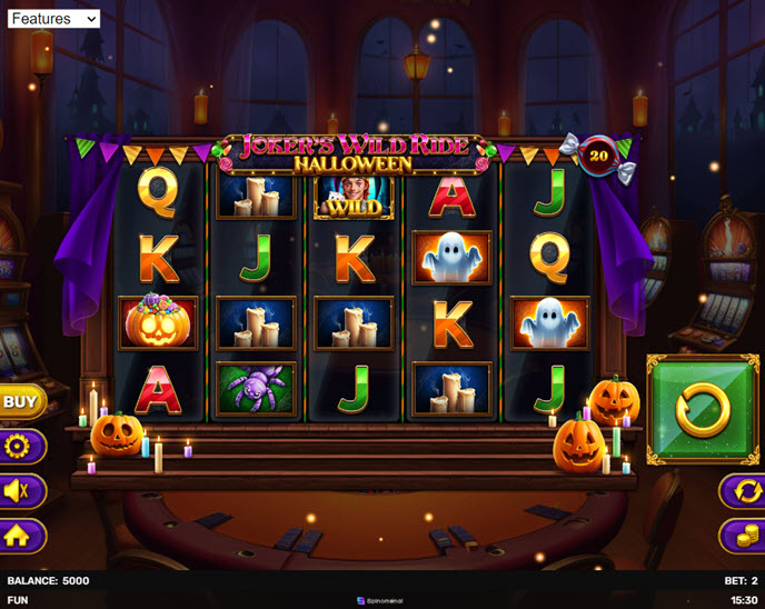 Joker's Wild Ride Halloween