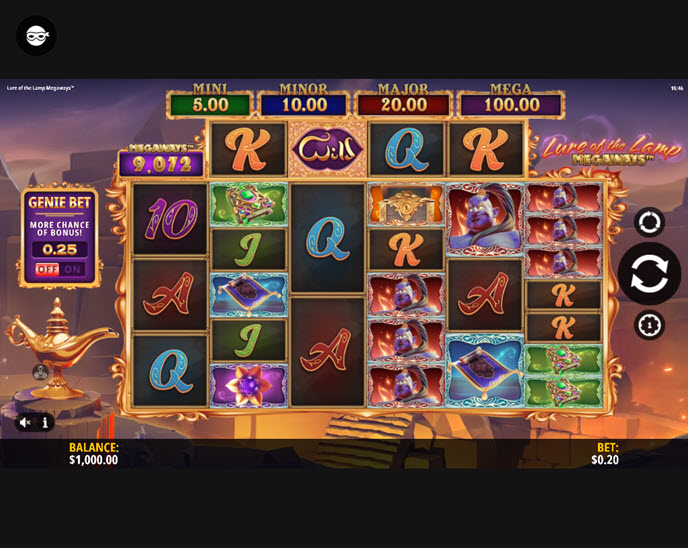 Lure of the Lamp Megaways