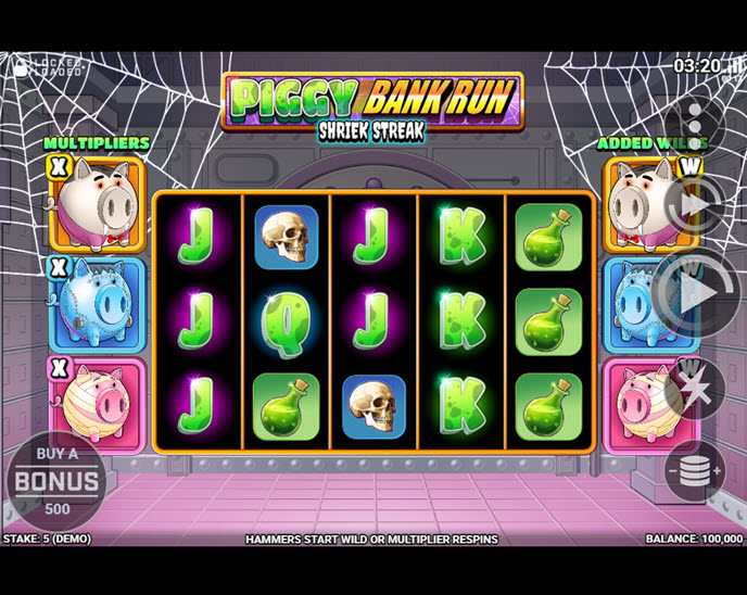 Piggy Bank Run - Shriek Streak