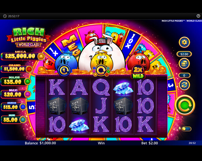 Rich Little Piggies World Class