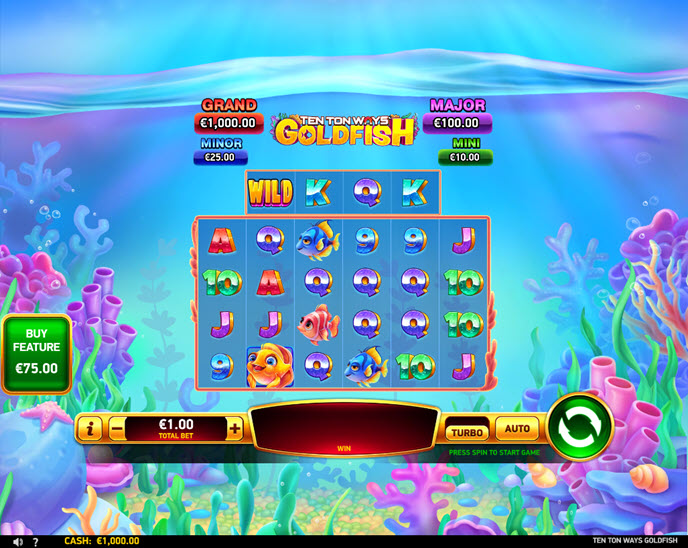 Ten Ton Ways Goldfish