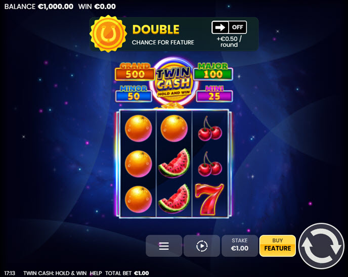 Twin Cash: Hold and Win