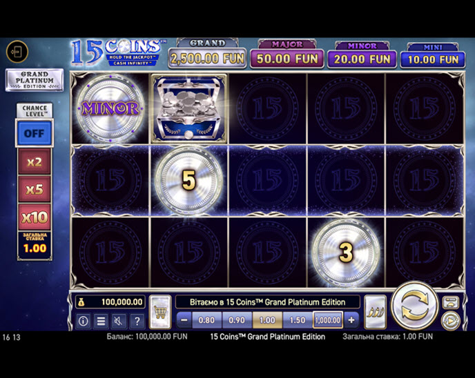 15 Coins: Grand Platinum Edition