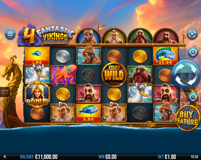 4 Fantastic Vikings Go Fishing