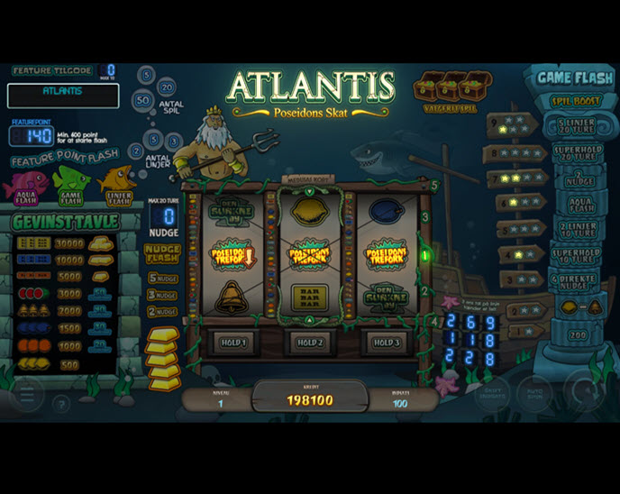 Atlantis Poseidon Skat