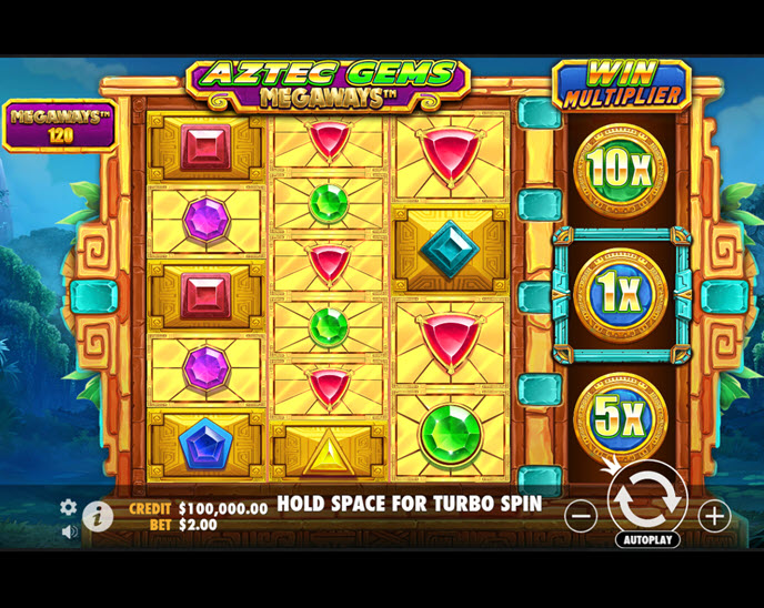 Aztec Gems Megaways