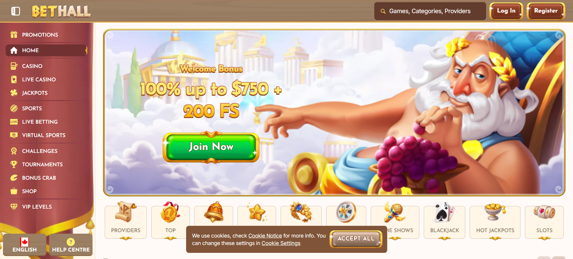 BetHall Casino
