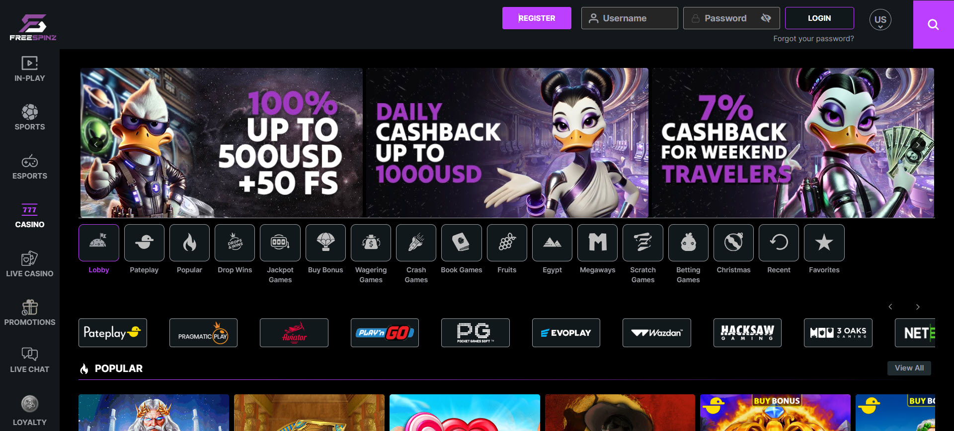 Freespinz Casino