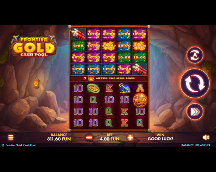 Frontier Gold: Cash Pool