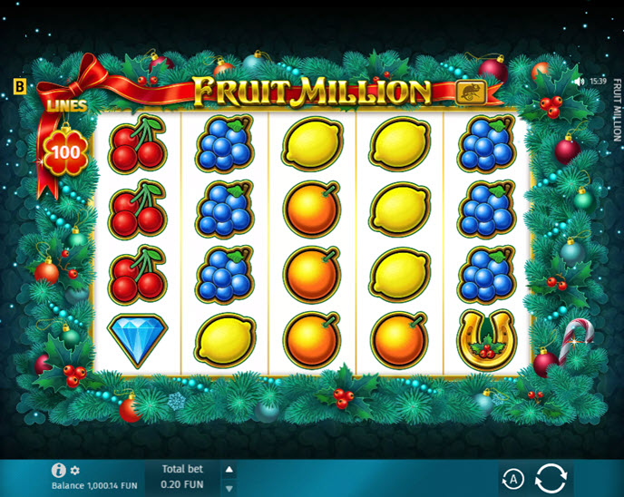 Fruit Million X-mas
