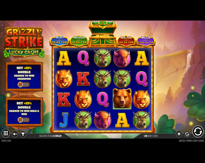 Grizzly Strike Lucky Cache