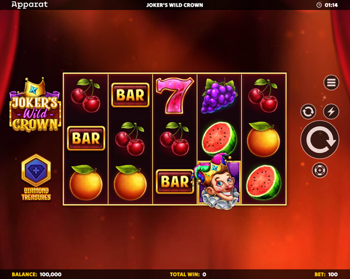 Joker's Wild Crown - Diamond Treasures