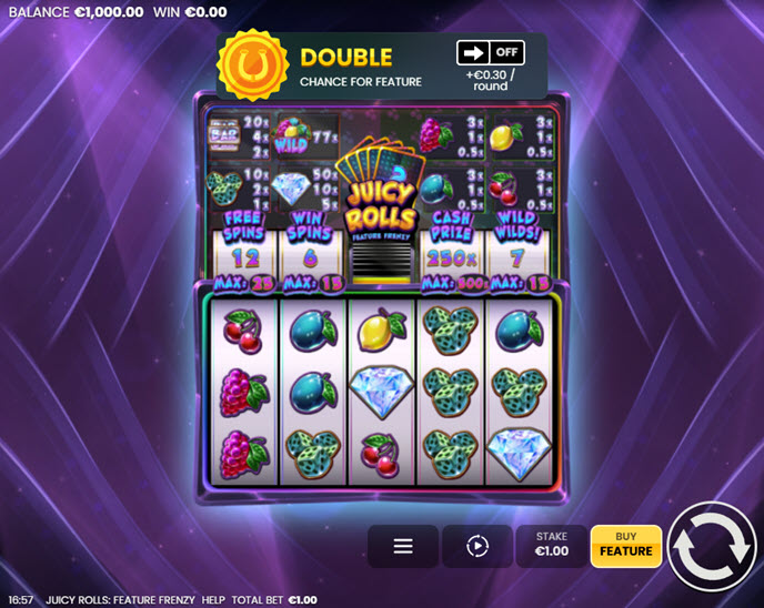 Juicy Rolls: Feature Frenzy