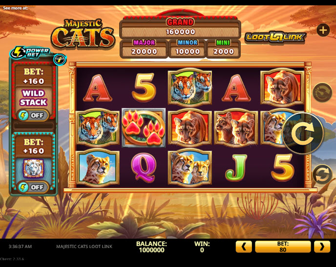 Majestic Cats Loot Link